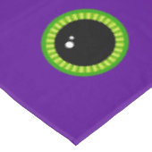 Nappe Oeil de monstre vert et violet amusant (Angle)