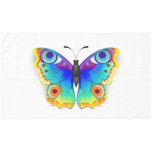 Nappe Oeil de paon arc-en-ciel (Devant (Horizontal))