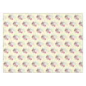 Nappe Oeuf mignon, Flamant rose rose et lapin, Aquarelle (Devant (Horizontal))