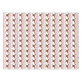 Nappe Oeufs de lapin de Pâques rose (Devant (Horizontal))