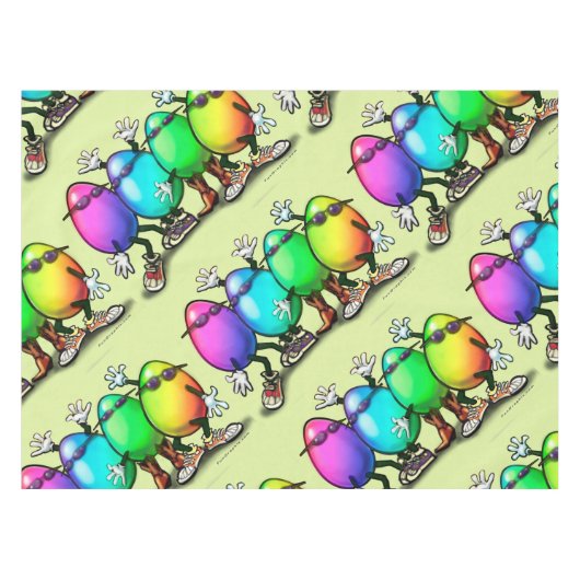 Nappe Oeufs de Pâques (Devant (Horizontal))