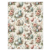 Nappe Œufs décoratifs de Pâques lapin de printemps paste (Devant)