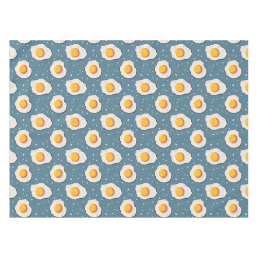 Nappe Oeufs frits sur le bleu (Devant (Horizontal))