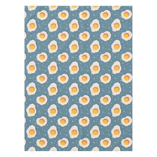 Nappe Oeufs frits sur le bleu (Devant)
