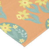 Nappe Oeufs scandinaves défraîchi Tulipes Pâques (Angle)
