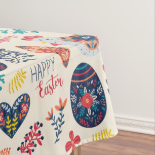 Nappe Oeufs scandinaves Poussins Jardin Floral Pâques