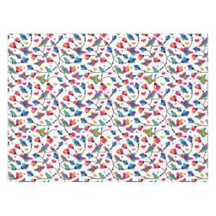 Nappe oiseau coloré mignon de perroquet
