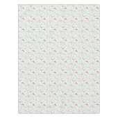 Nappe Oiseau de Flamant rose avec des plumes (Devant)