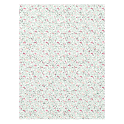 Nappe Oiseau de Flamant rose avec des plumes (Devant)