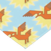 Nappe Oiseau décoratif géométrique de condor andin (Angle)