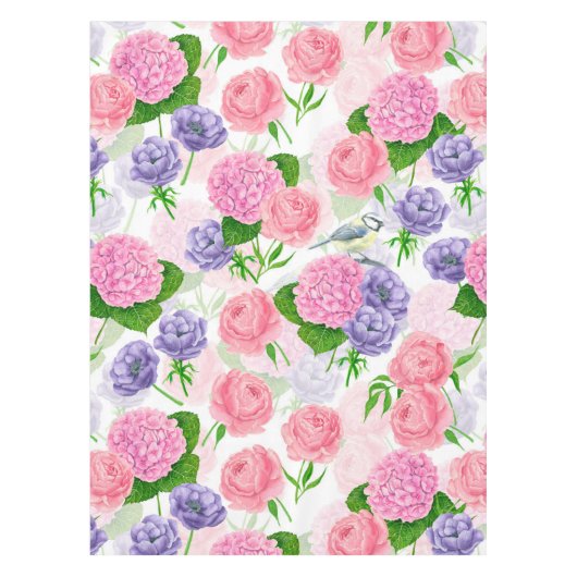 Nappe Oiseau et fleurs (Devant)