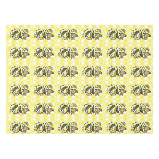 Nappe Oiseau Jaune (Devant (Horizontal))