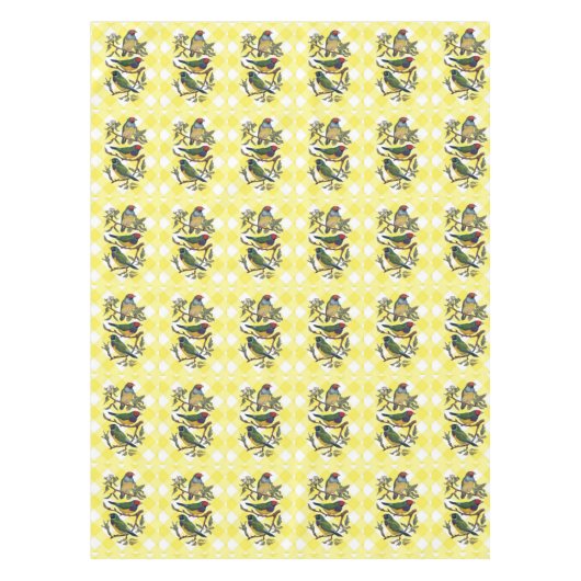 Nappe Oiseau Jaune (Devant)