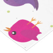 Nappe Oiseaux colorés mignons (Angle)