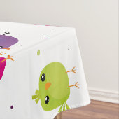Nappe Oiseaux colorés mignons (In Situ)