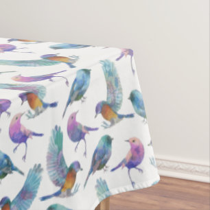 Nappe Oiseaux colorés Motif sans couture