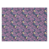 Nappe Oiseaux dans le jardin violet lilas (Devant (Horizontal))