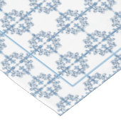 Nappe Oiseaux de dentelle motif en bleu et blanc (Angle)