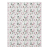 Nappe Oiseaux de Pâques et fleurs sur Grey (Devant)