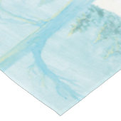 Nappe Oiseaux d'hiver dans une forêt enneigée par temps (Angle)