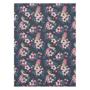 Nappe Oiseaux et fleurs