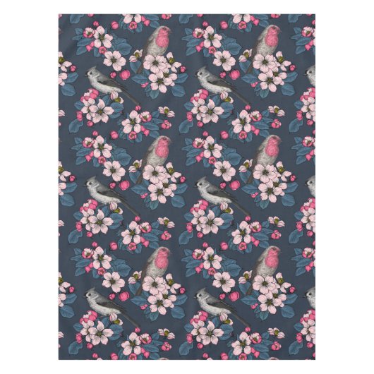 Nappe Oiseaux et fleurs (Devant)