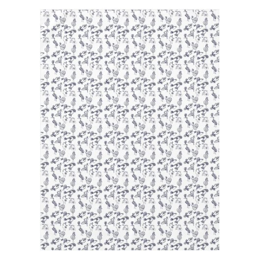 Nappe Oiseaux fruités (Devant)