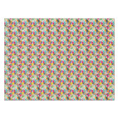 Nappe Oiseaux tropicaux géométriques (Devant (Horizontal))