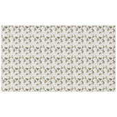 Nappe Oiseaux vintages, salutations de Noël et Holly (Devant (Horizontal))