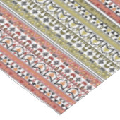 Nappe Olive and brown geometric ethnic ornament (Angle)