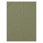 Nappe Olive vert Terre couleur solide Imprimer (Devant)