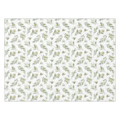 Nappe Olives à l'aquarelle vert sauge (Devant (Horizontal))