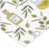 Nappe Olives et huiles d'olive méditerranéennes (Angle)