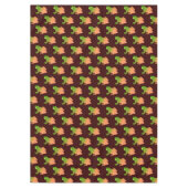 Nappe Ombre couleur bloc grenouille sur brun (Devant)