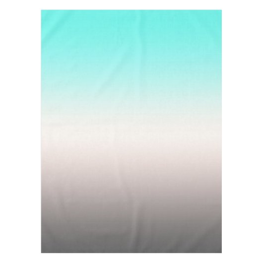 Nappe Ombre gris turquoise (Devant)