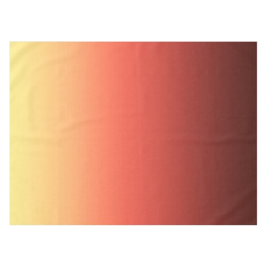 Nappe Ombre jaune rouge. (Devant (Horizontal))