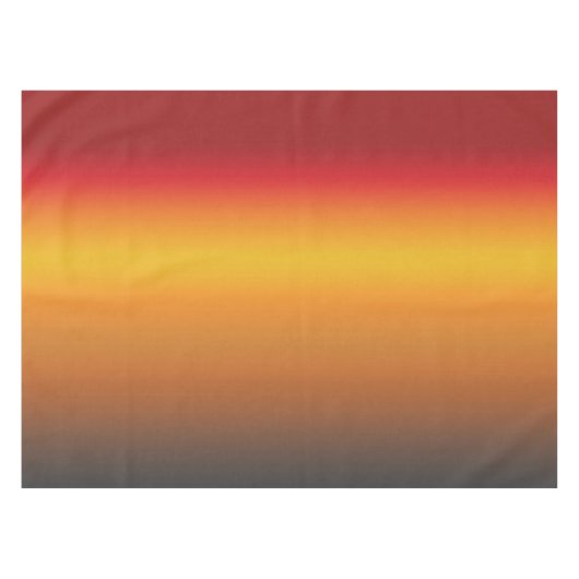 Nappe Ombre jaune rouge orange rouge vibrant (Devant (Horizontal))
