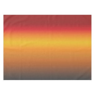 Nappe Ombre jaune rouge orange rouge vibrant du coucher