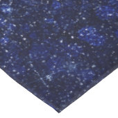 Nappe Ombre Parties scintillant or et bleu design de lux (Angle)