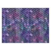 Nappe Ombre violet chatoyante et Parties scintillant Dra (Devant (Horizontal))