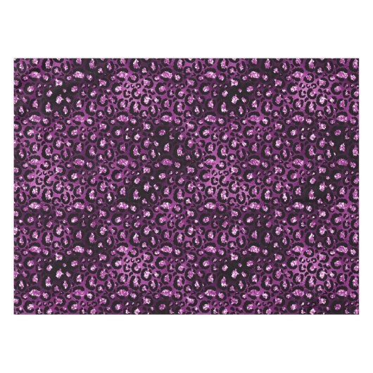 Nappe Ombre violet et Parties scintillant de glam noir L (Devant (Horizontal))