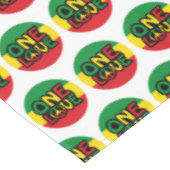 Nappe One Love, Reggae design with reggae colors (Angle)