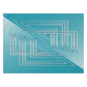 Nappe Opal Turquoise blanc (Devant (Horizontal))