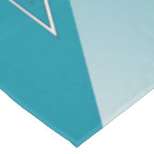 Nappe Opal Turquoise blanc (Angle)