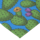 Nappe Opuntie de floraison en bleu (Angle)