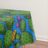 Nappe Opuntie de floraison en bleu (In Situ)