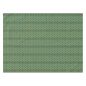 Nappe Or de damassé sur le vert turquoise (Devant (Horizontal))