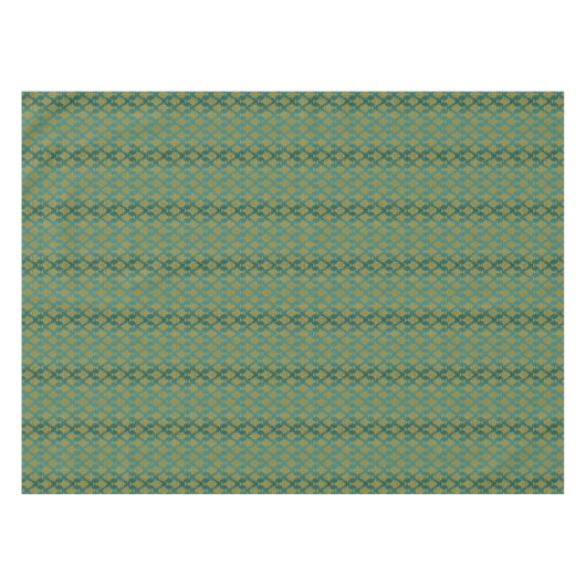Nappe Or de damassé sur le vert turquoise (Devant (Horizontal))