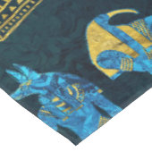 Nappe Or égyptien et motif en verre bleu (Angle)