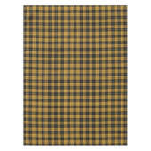 Nappe Or et plaid sportif de noir (Devant)